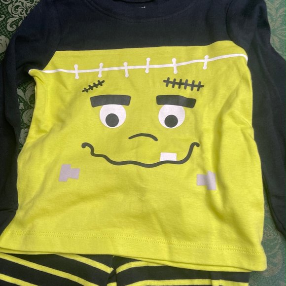 NWT 24m frankenstein monster HALLOWEEN outfit set - Picture 2 of 4
